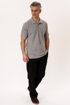 Basic Polo - Grå