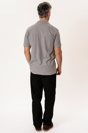 Basic Polo - Grå