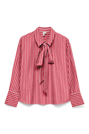 Islunn Sløyfeskjorte - Holly Berry Snow White