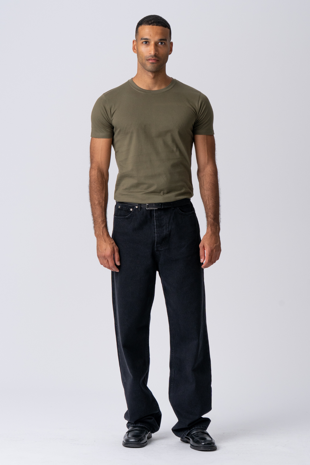 Muscle T-shirt - Army Grønn