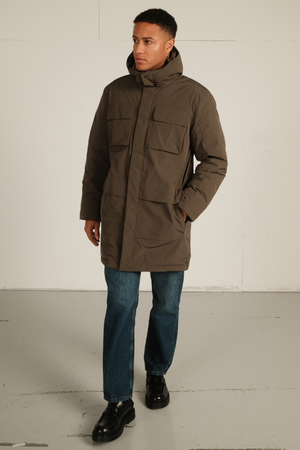 Edmund Lang Parkas - Svart