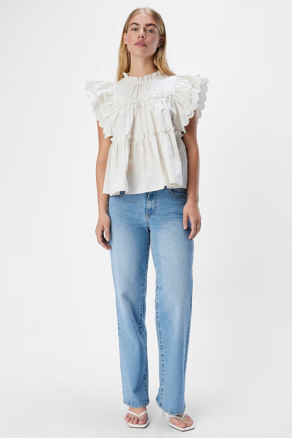 Hope Top - Hvit Sand