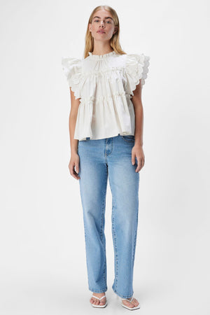 Hope Top - Hvit Sand