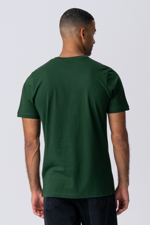 Basic T-shirt - Mørk Grønn