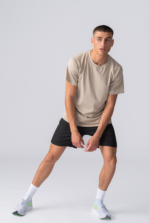 Trenings T-shirt - Khaki