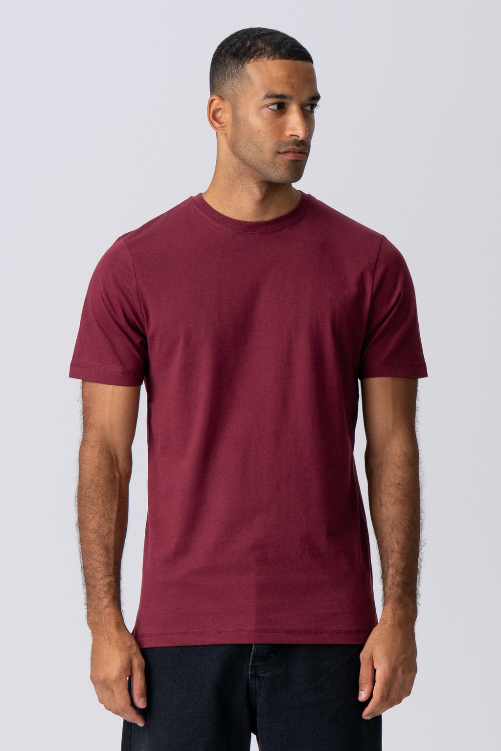 Basic T-shirt - Burgunder