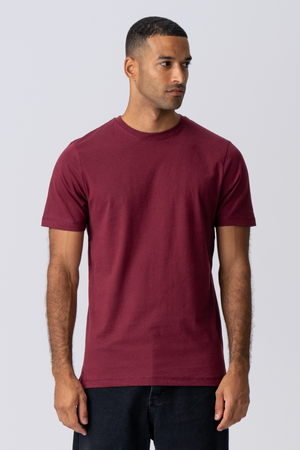 Basic T-shirt - Burgunder