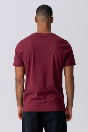 Basic T-shirt - Burgunder
