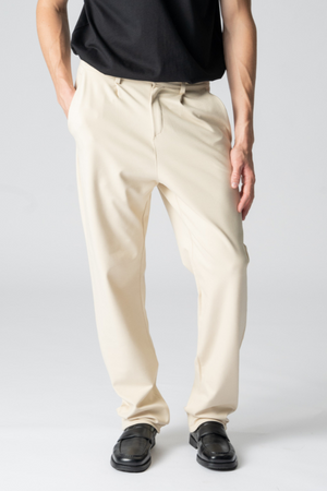 Performance Pants Wide - Beige