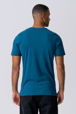 Basic T-shirt - Petroleumsblått