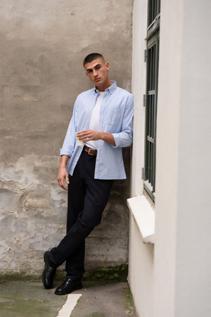 Den Originale Performance Oxford Skjorte - Lyse Blå