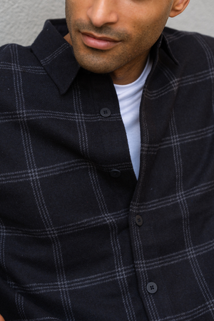 Tristan Overshirt - Mørk Navy