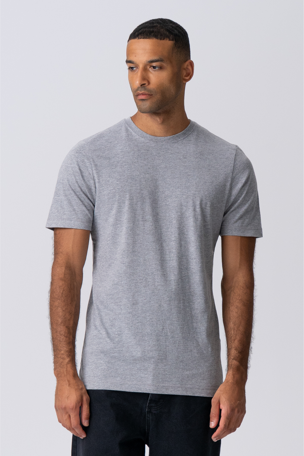 Basic T-shirt - Grå