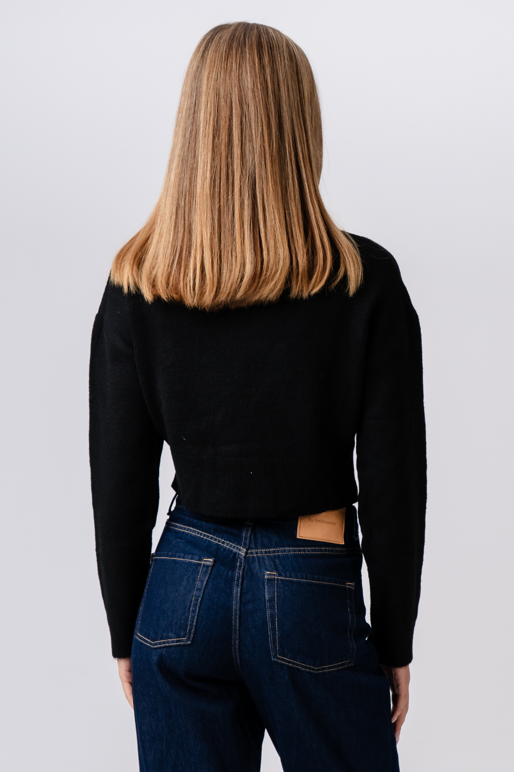 Kenya Kort Strikk - Svart