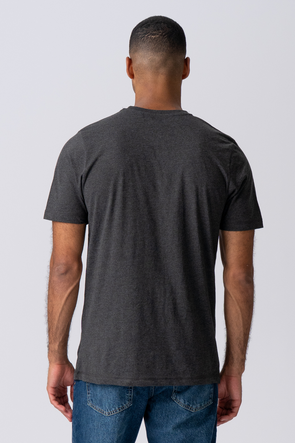 Basic T-shirt - Mørkegrå