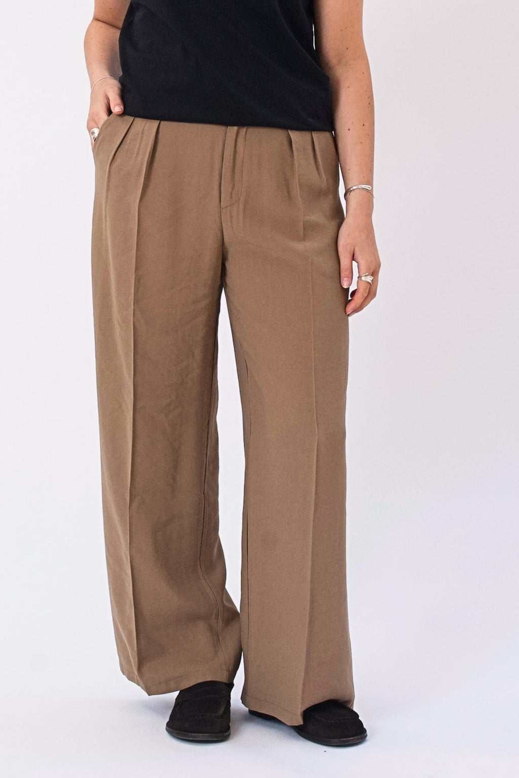 Isolde Pants - Lys brun