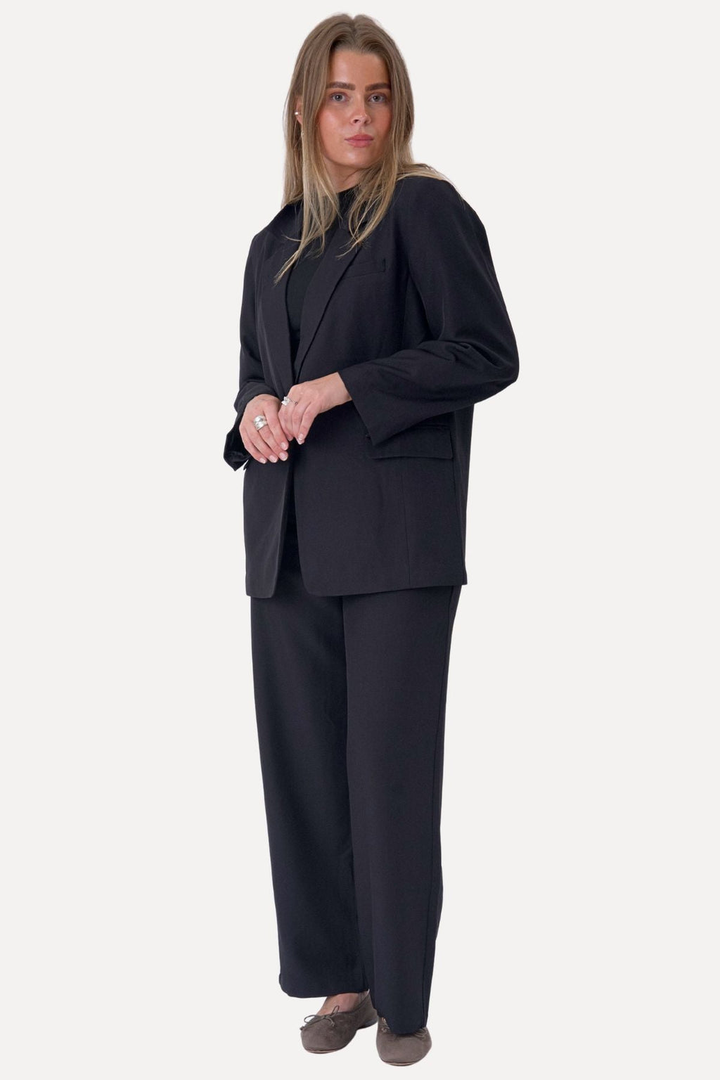 Oversized Blazer - Svart