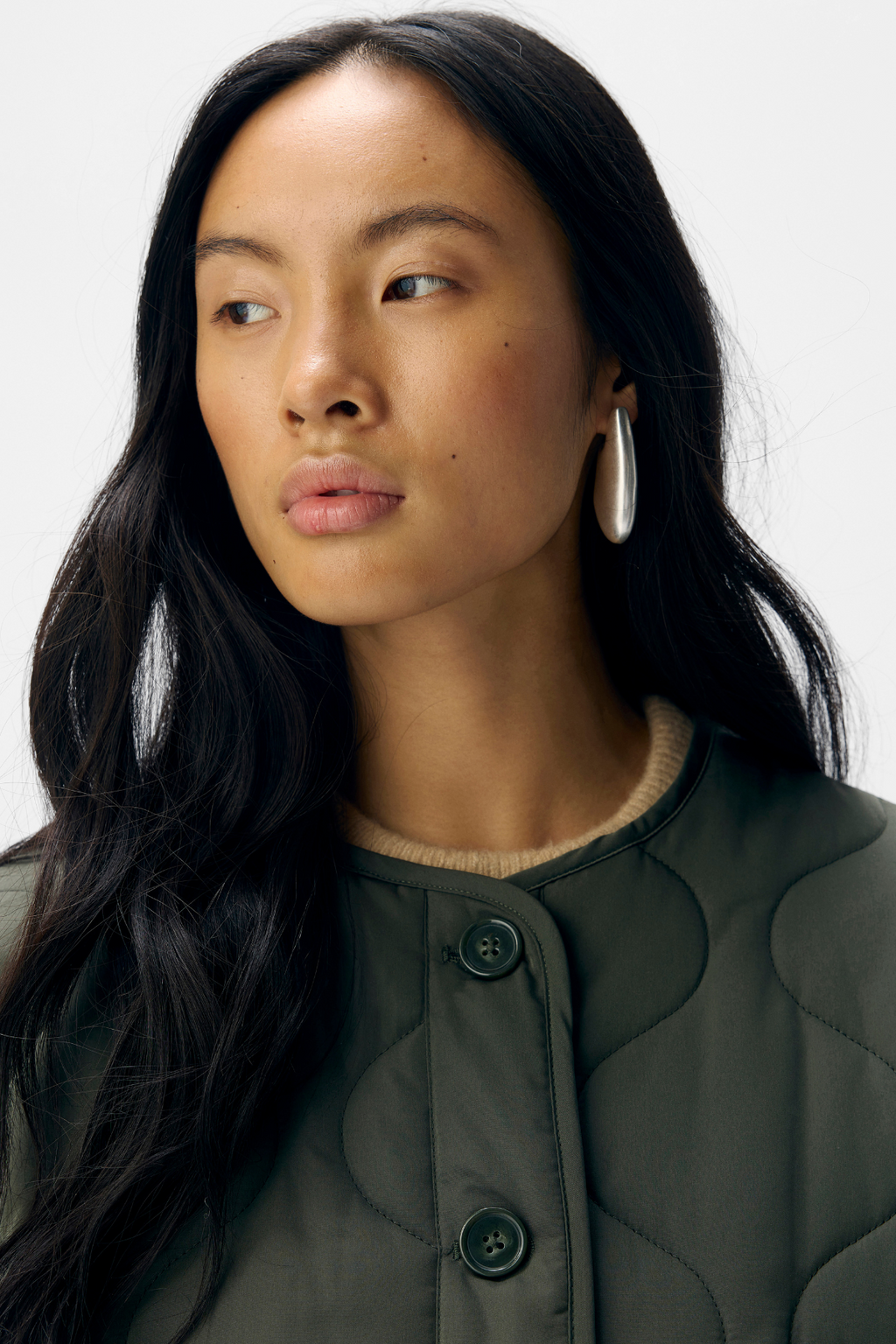 Allie quiltet jakke - Kambaba