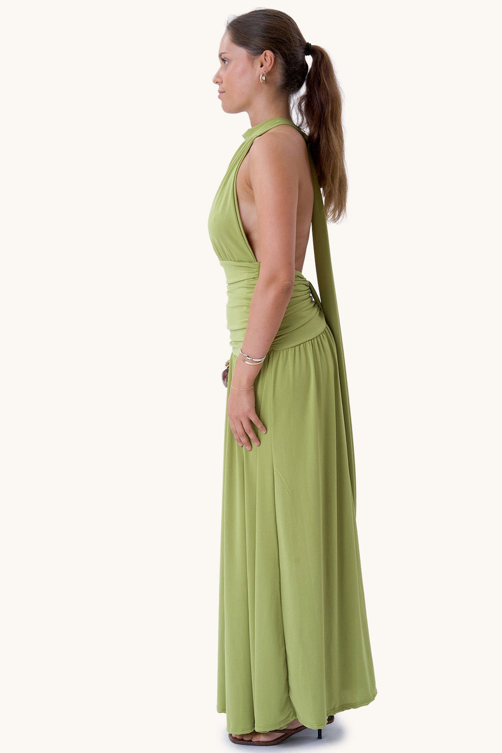 Olivia Dress - Grønn