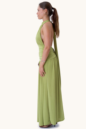Olivia Dress - Grønn