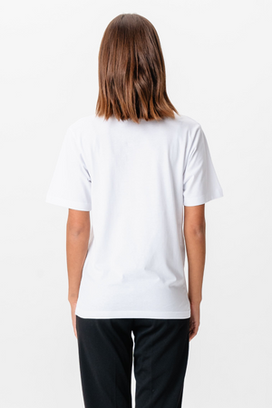 Oversized T-shirt - Hvit