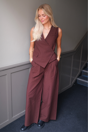 Melissa Vest - Brun