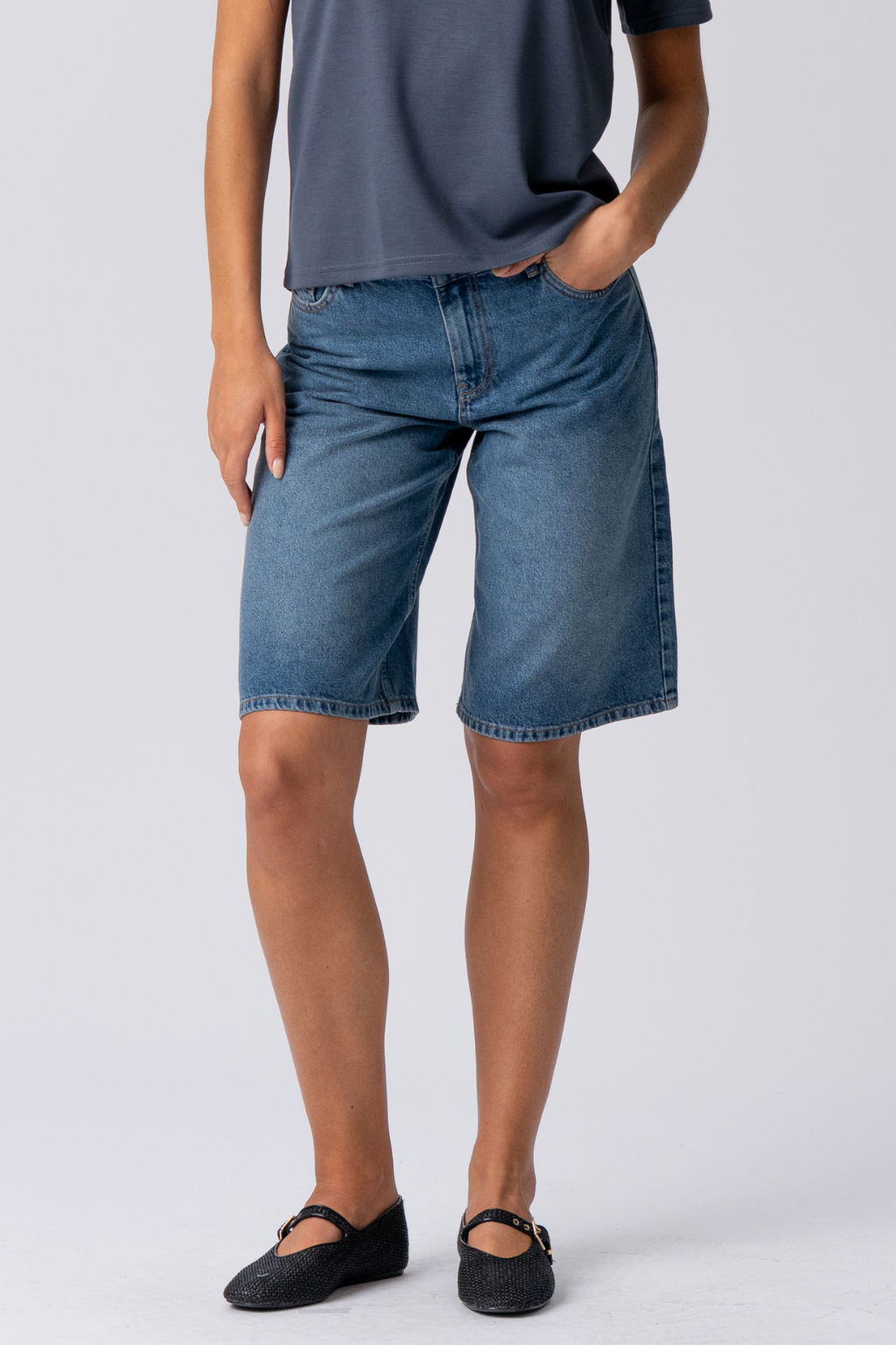 Denimshorts - Blue Denim