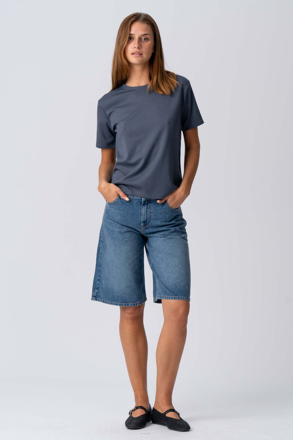 Denimshorts - Blue Denim