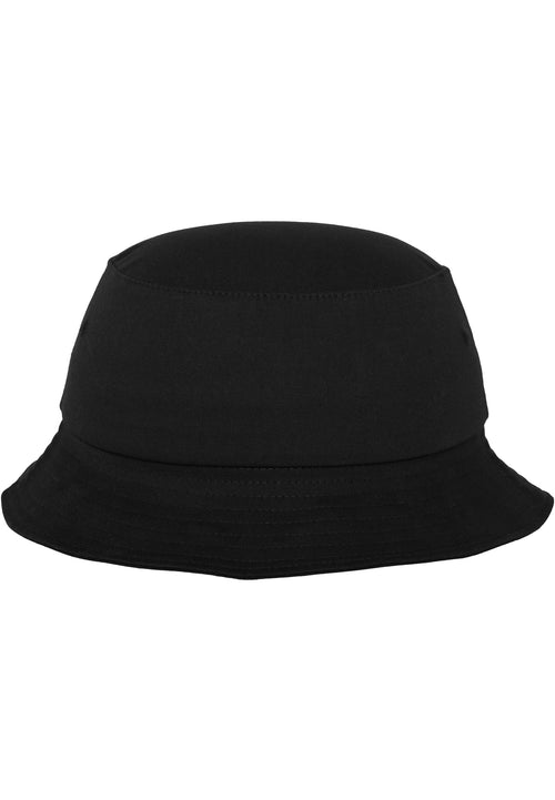 Cotton Twill Bucket Hat - Svart