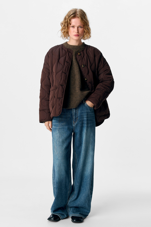 Allie Quiltet Jakke - Java