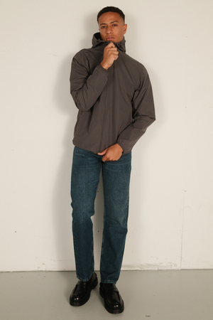 Vindjakke - Mørkegrå