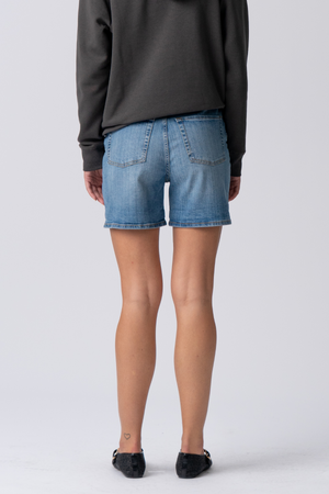 Denim Shorts - Medium Blue Denim