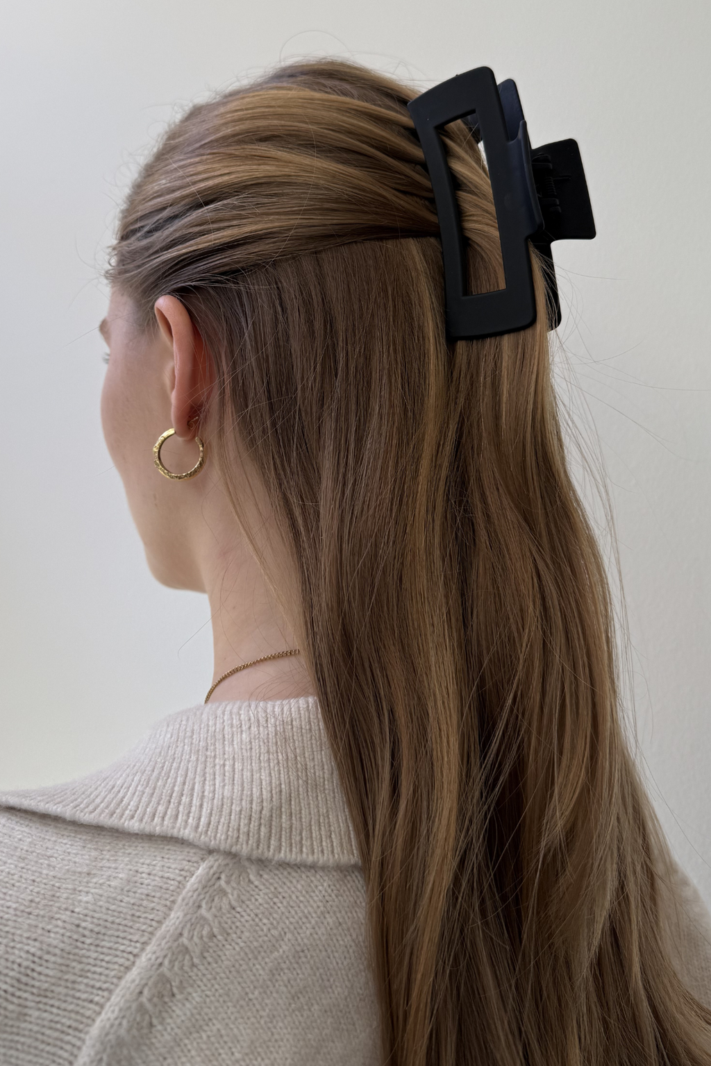 Lina Hårklemme - Svart