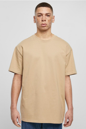 Heavy Oversized T-skjorte - Union Beige