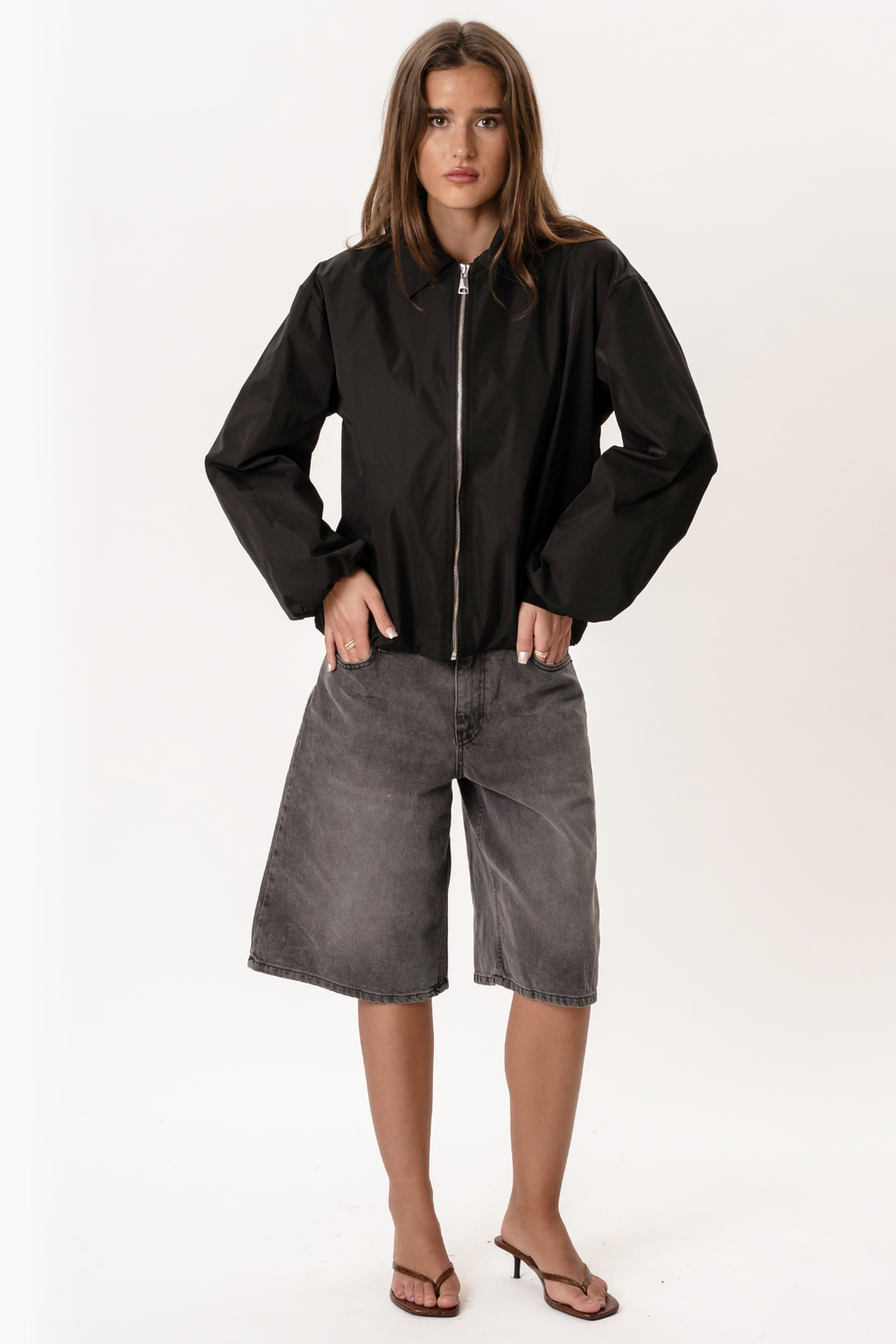 Ines Short Jacket - Svart
