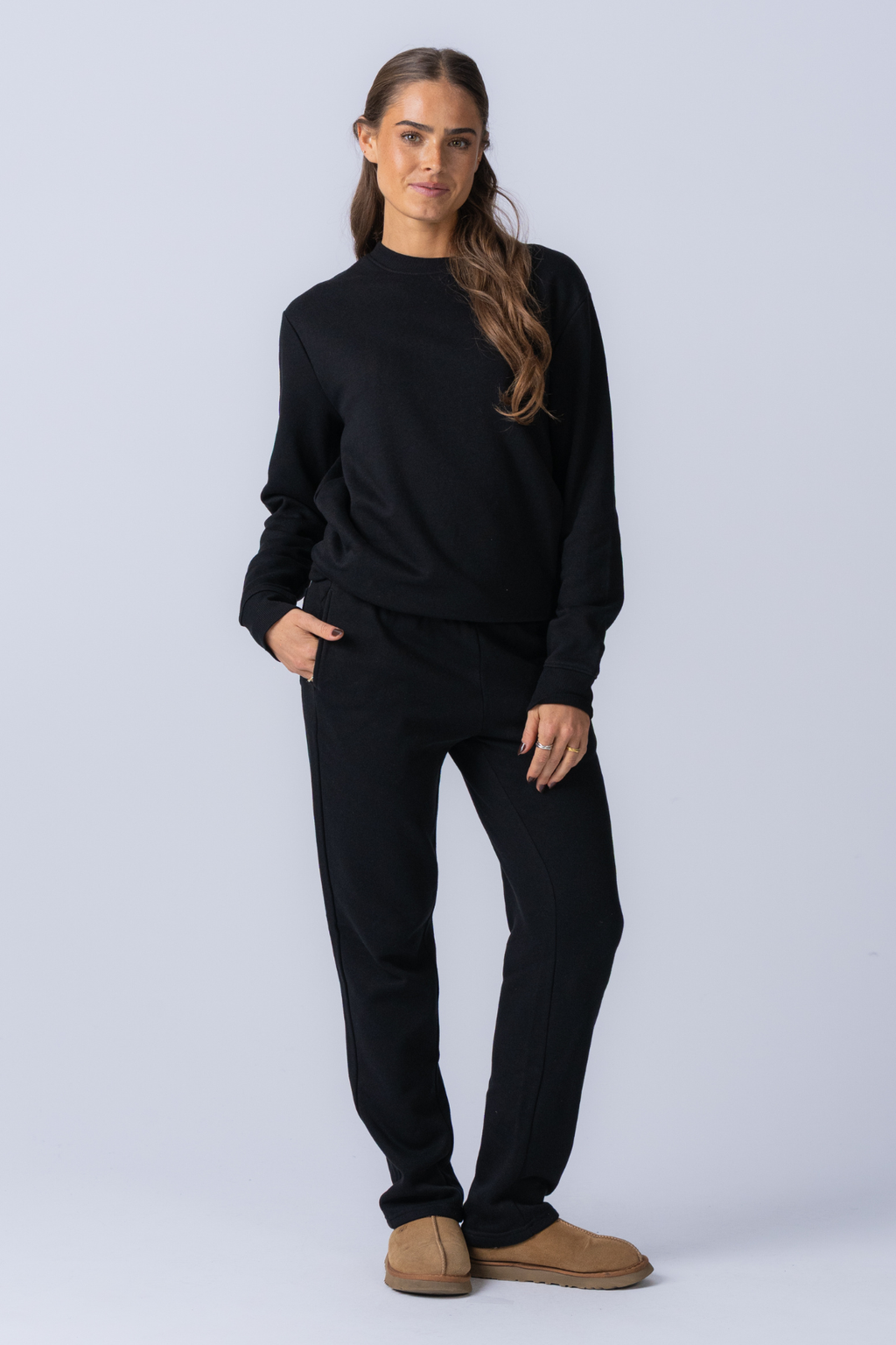 Essensiell Sweatsuit for Dame - Svart