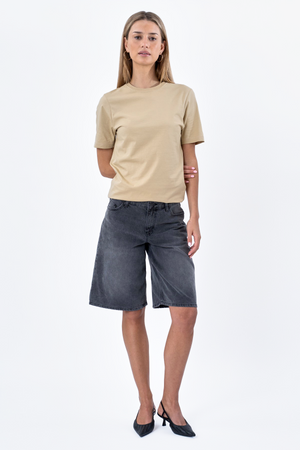 Boyfriend T-shirt - Sand