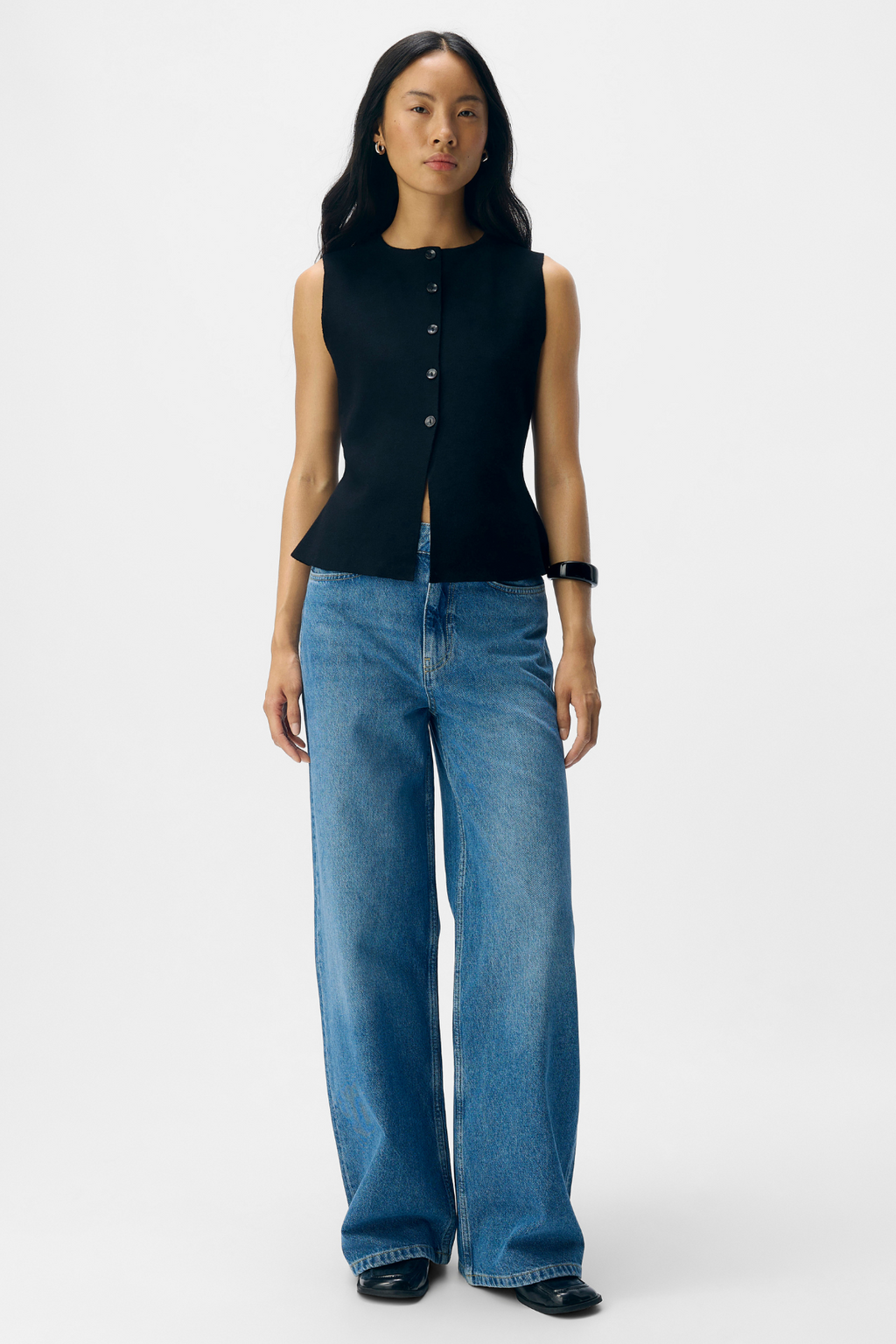 Reynard Strikkevest - Svart