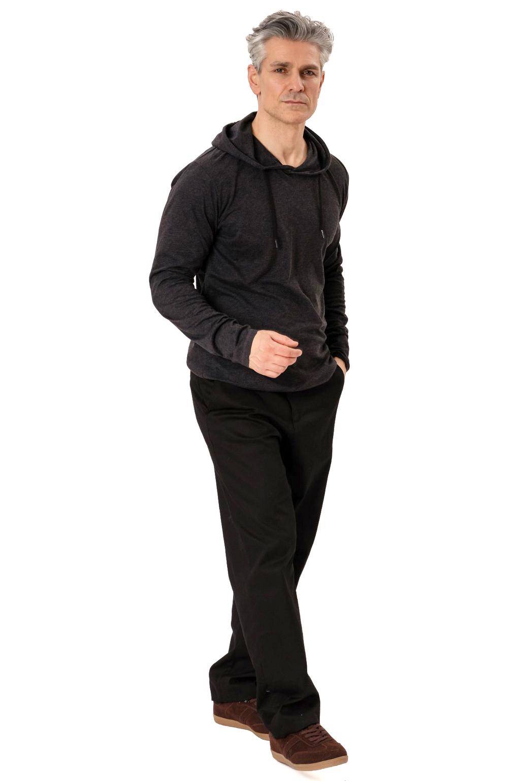 Light hoodie - Svart