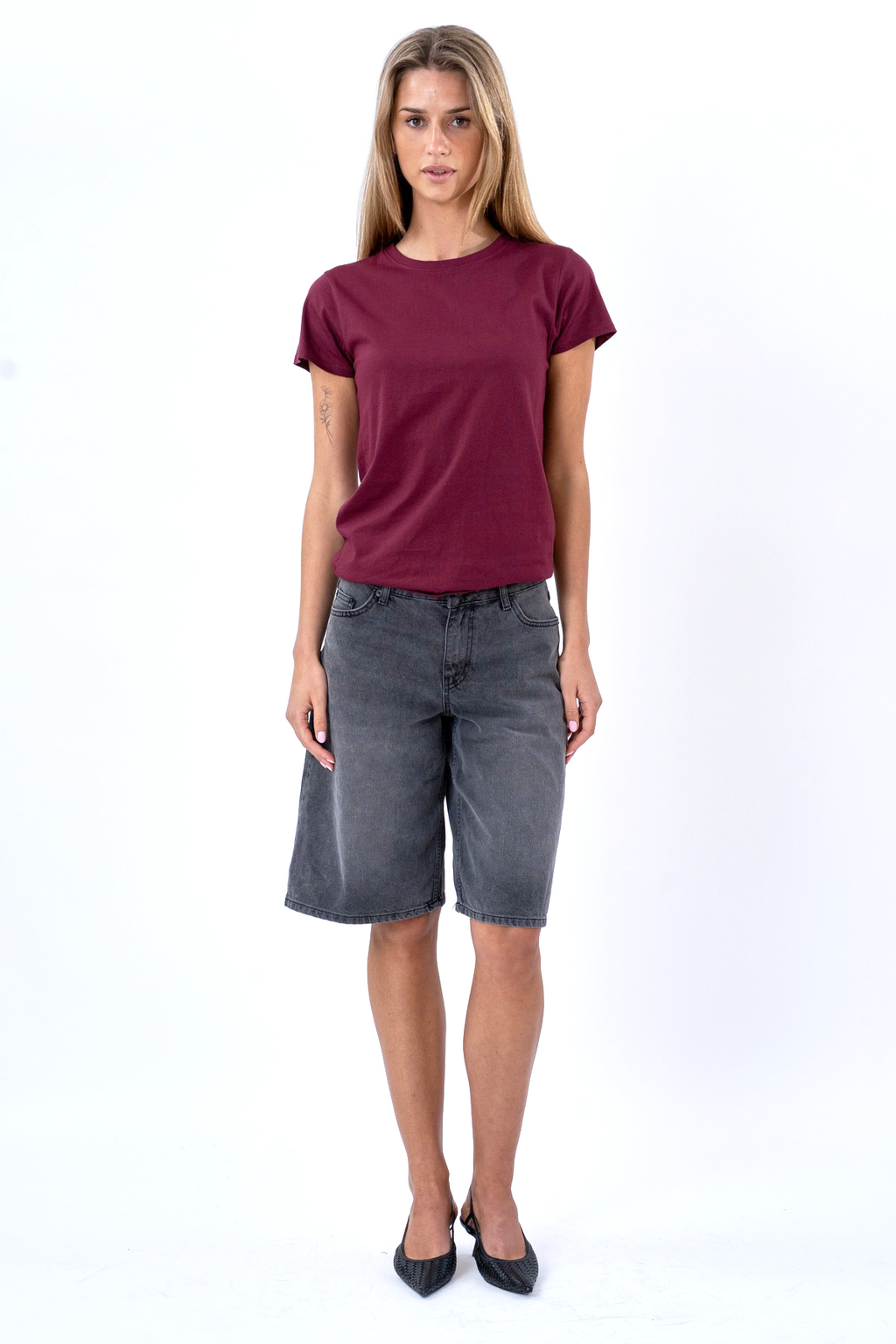 Basic T-shirt - Bordeaux