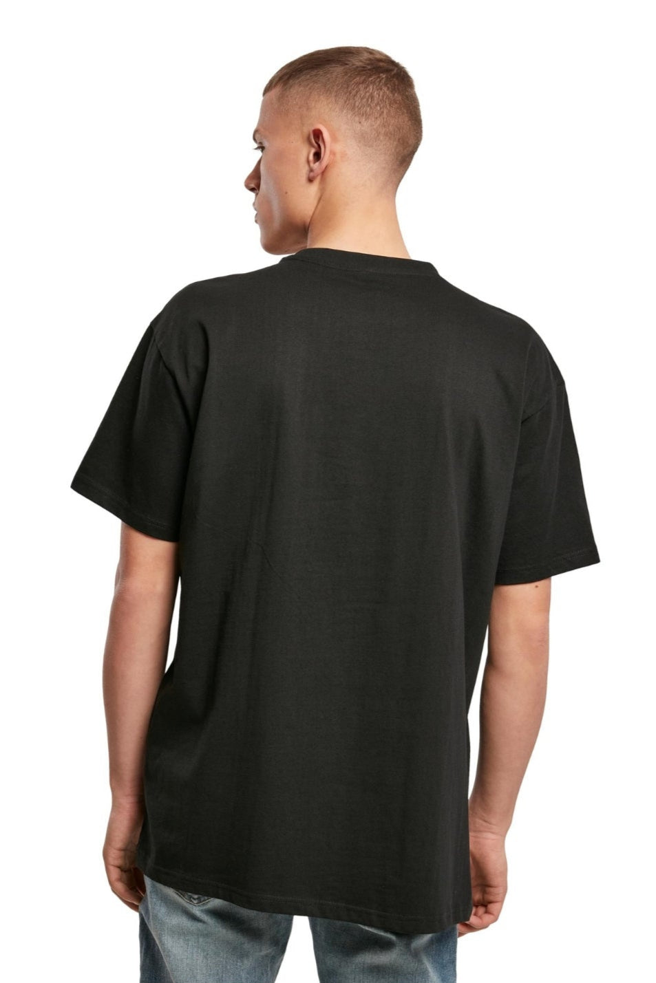 Heavy Oversized T-skjorte - Svart
