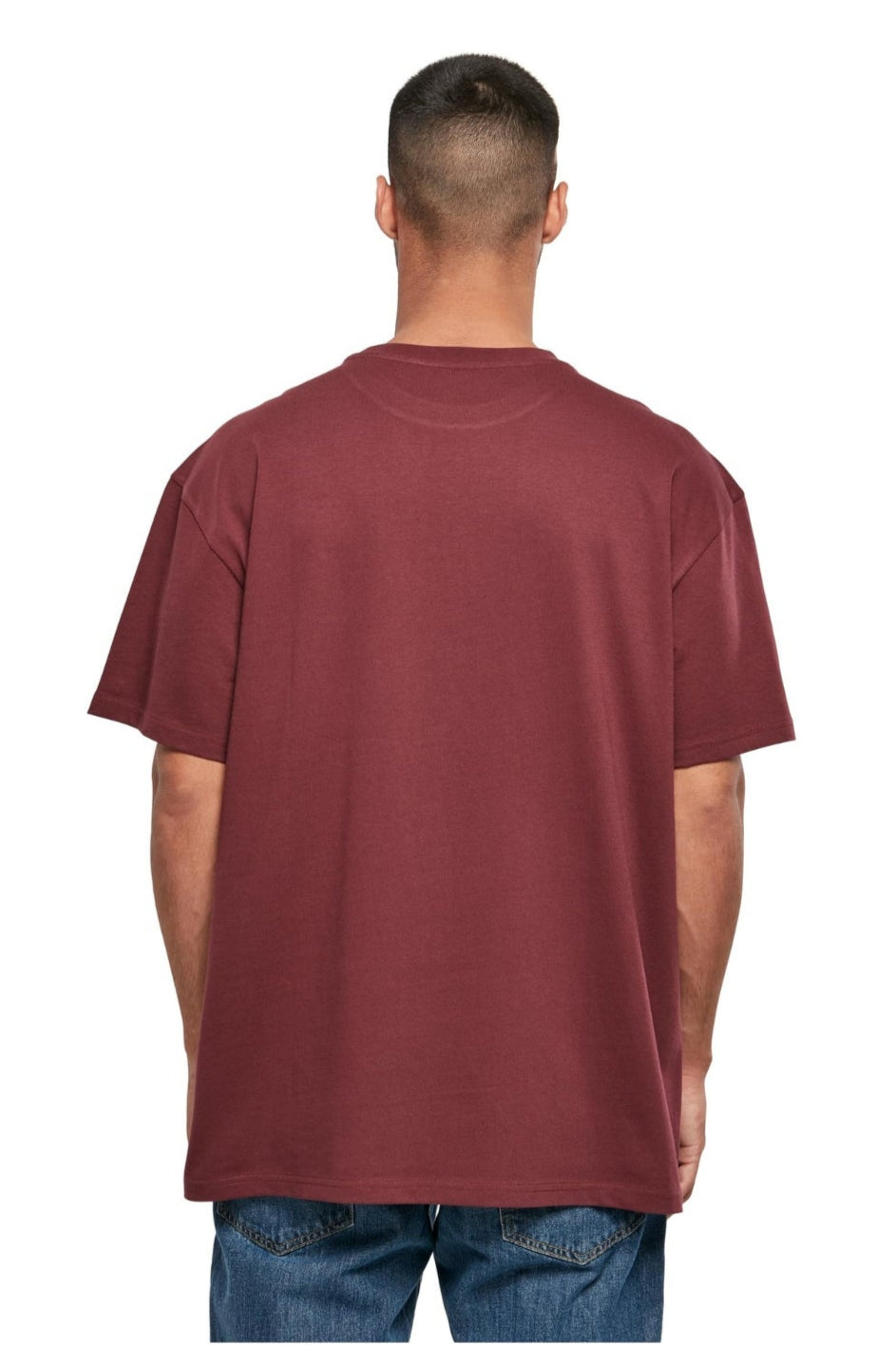 Heavy Oversized T-skjorte - Cherry