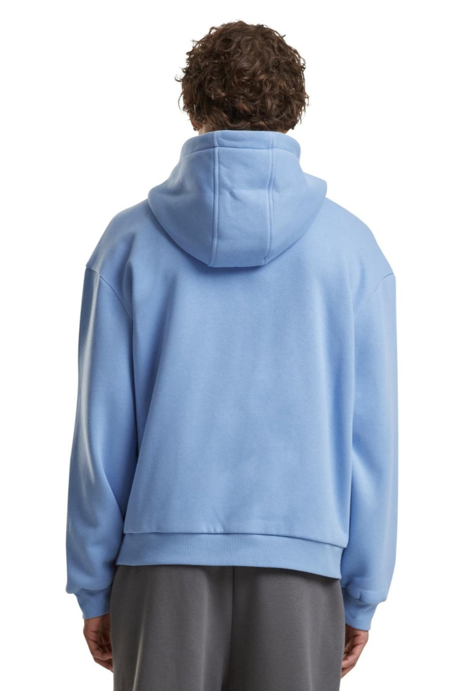 Everyday Zip Hoodie - Pudderblå