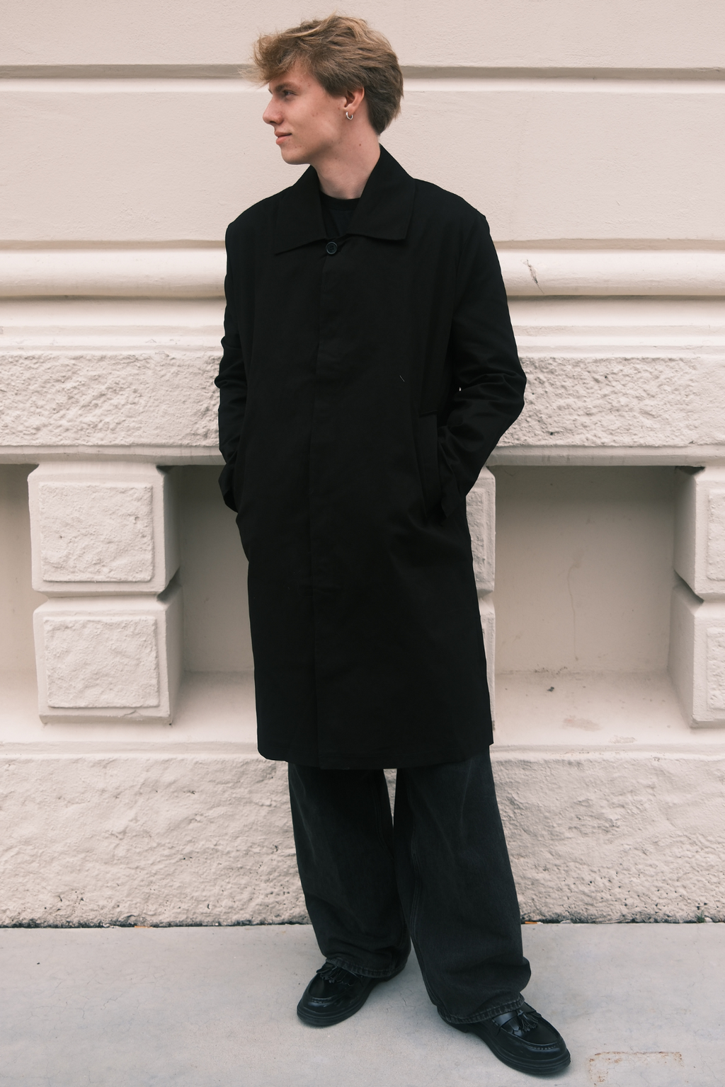 Philip Trenchcoat - Svart