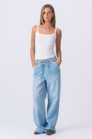 Nicole Baggy Jeans - Blå