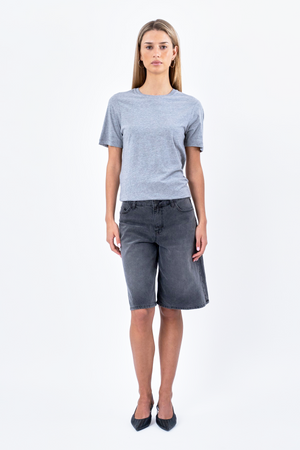 Boyfriend T-shirt - Grå