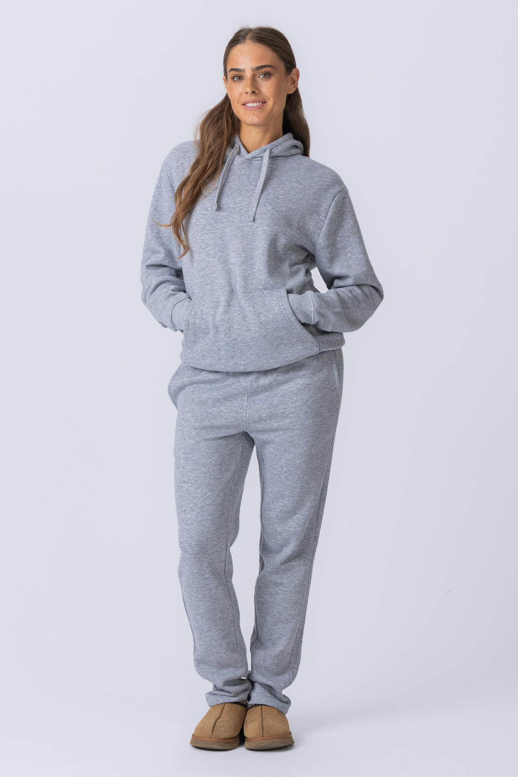 Essensiell Hoodie Sweatsuit for Dame - Grå