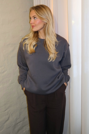 Alina Sweatshirt - Mørk Grå