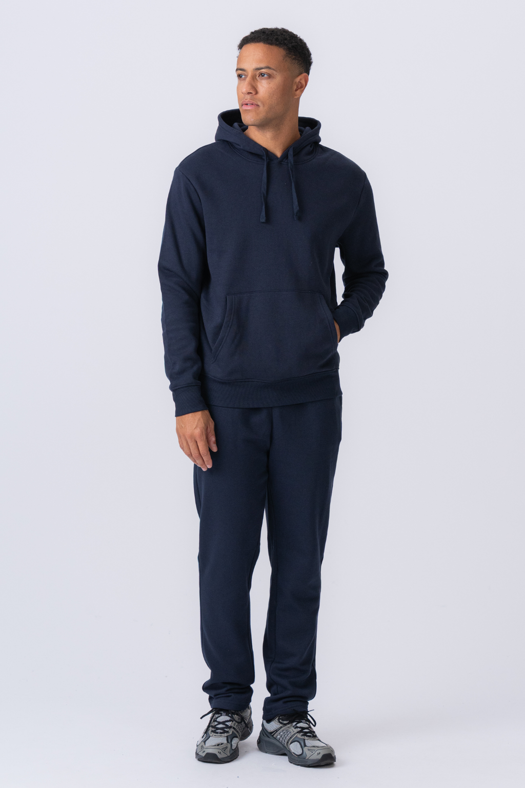 Essensiell Hoodie Sweatsuit - Navy