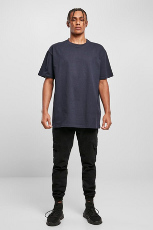 Heavy Oversized T-skjorte - Navy